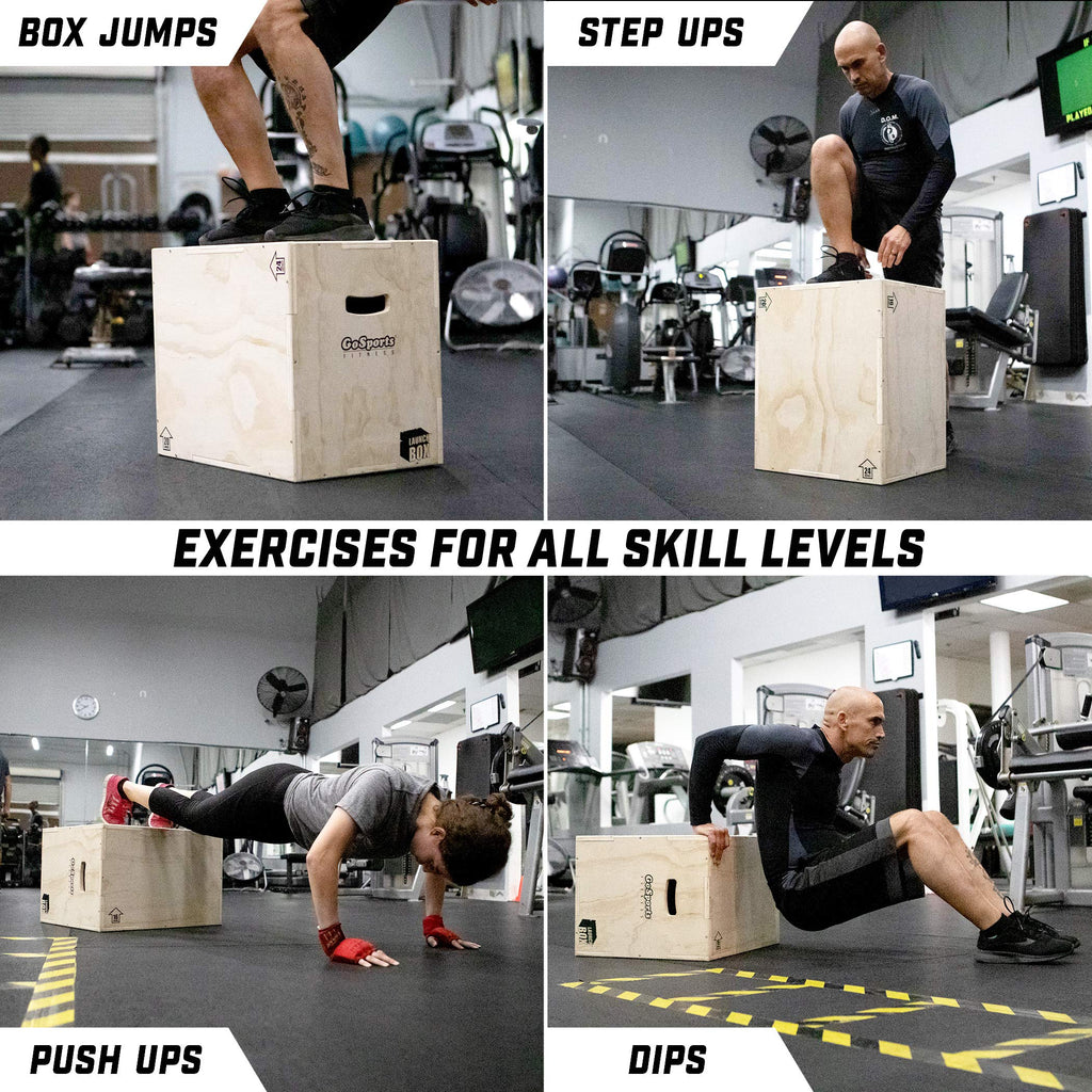 3-in-1 Plyo Jump Box B66878