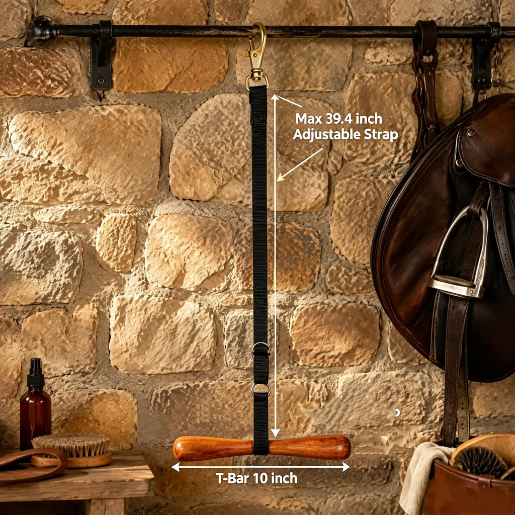 Portable Adjustable Saddle Rack W551372
