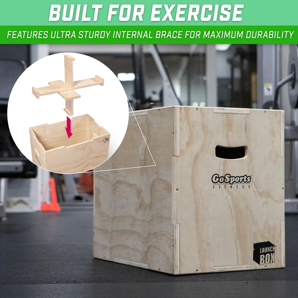 3-in-1 Plyo Jump Box B66878
